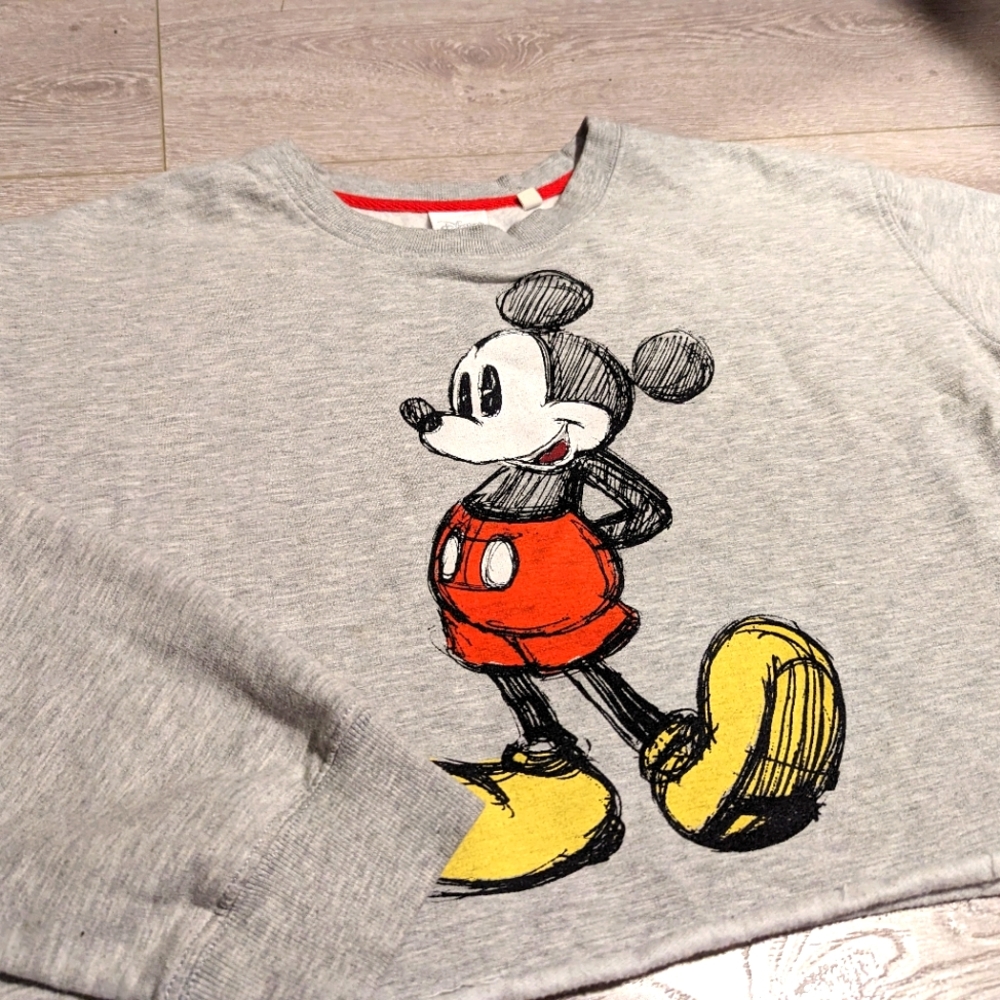 Disney Crop Crewneck Mickey Mouse sweater
